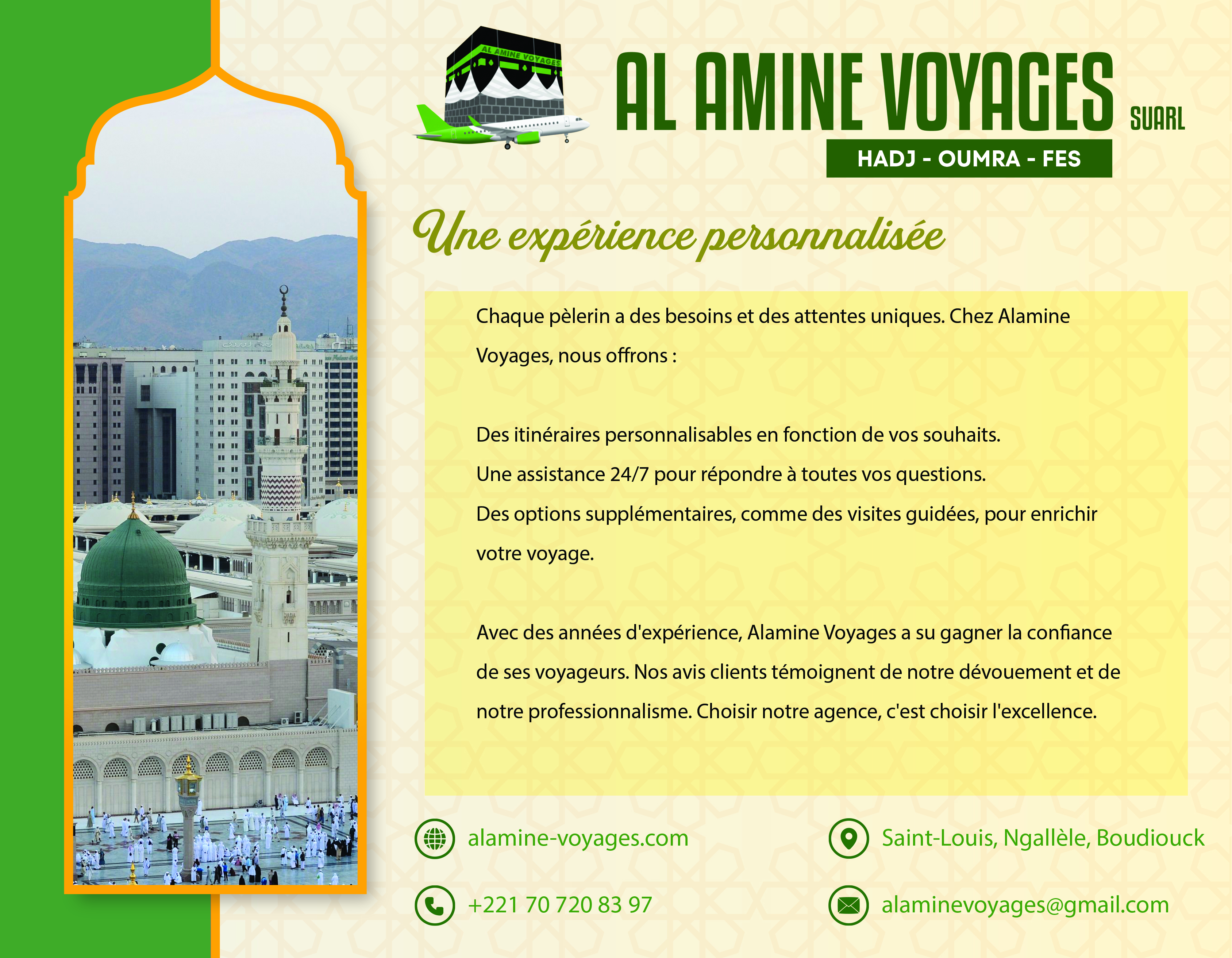 Hanifa - Islamic Certificate & Canva Template Landscape